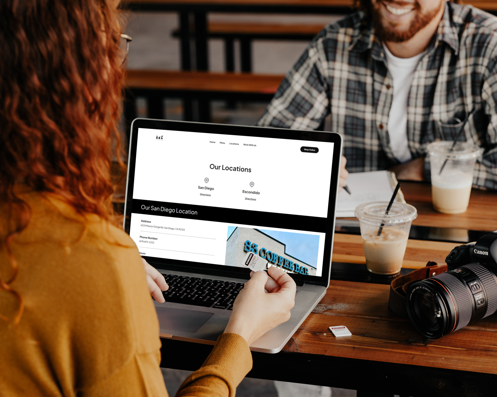 Editing S3 Coffee Bar Website